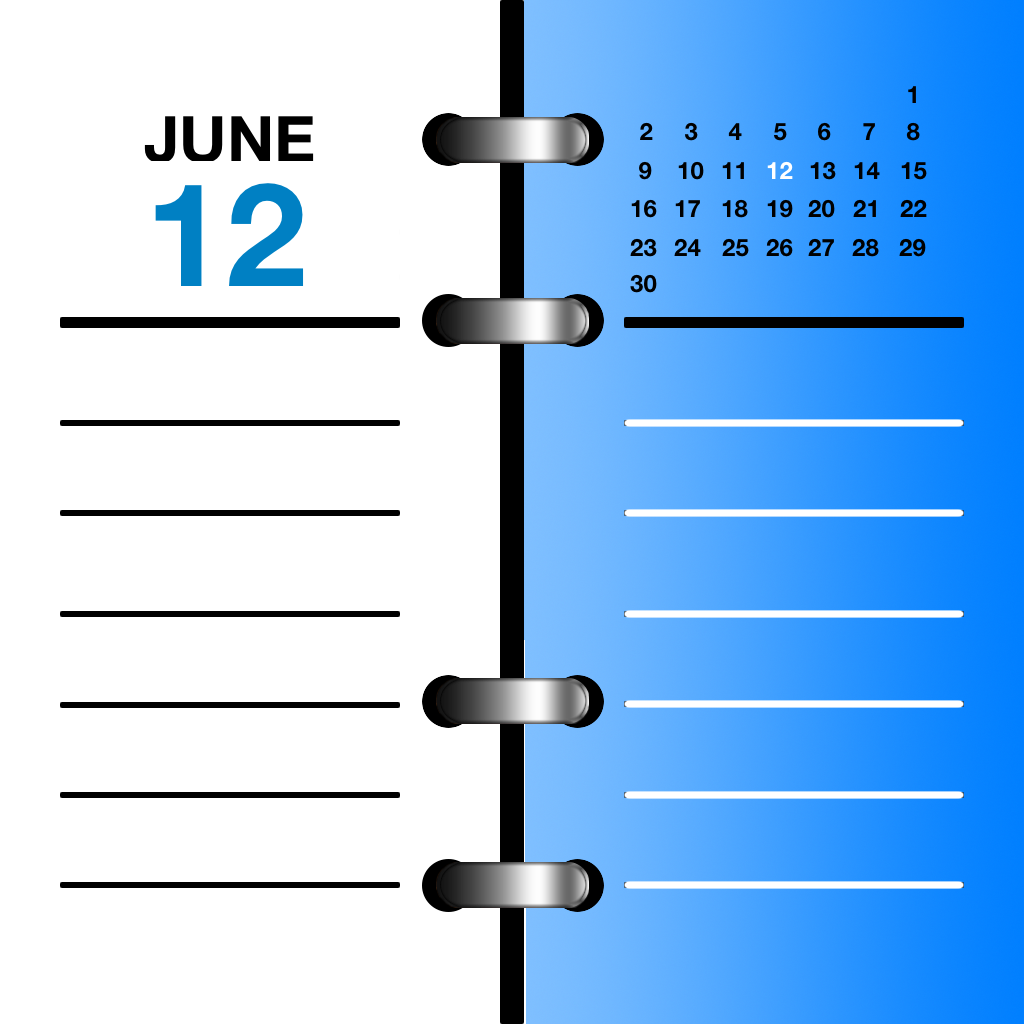 myWeek app icon